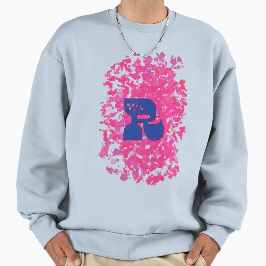 R Letter R Letter Sweatshirt - Graphic Print for Adults - T-Shirt, Sweatshirt, Hoodie