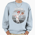 Touchdown Funny Baseball T-Shirt - Novelty Apparel Unisex - T-Shirt, Sweatshirt, Hoodie
