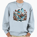 Grill Master Touchdown Sweatshirt - Trendy Graphic Men Women - T-Shirt, Sweatshirt, Hoodie