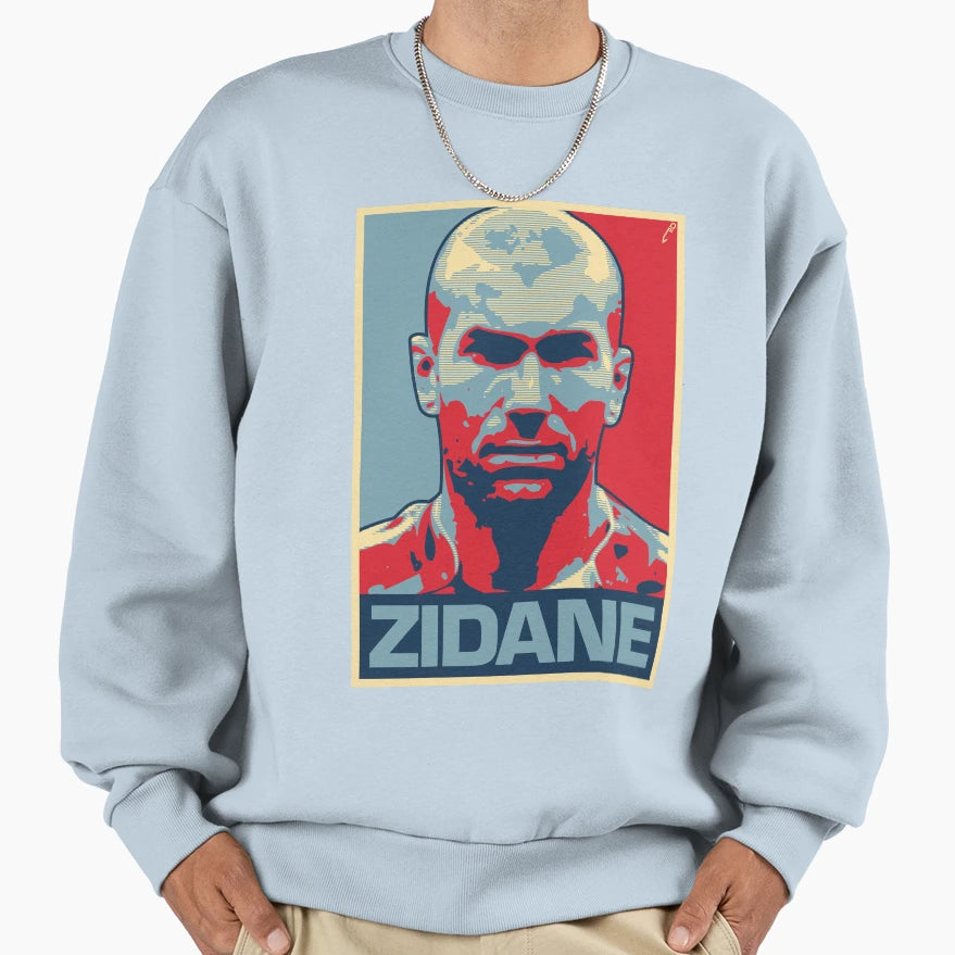 Zidane Sweatshirt - Casual Everyday Wear Unisex - T-Shirt, Sweatshirt, Hoodie