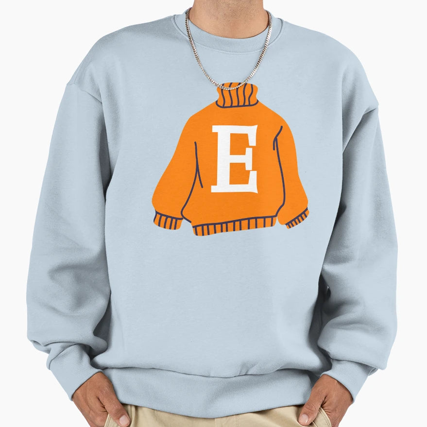 Letter Sweatshirt - Novelty Apparel Men Women - T-Shirt, Sweatshirt, Hoodie