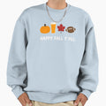 Happy Fall Icons Sweatshirt - Trendy Graphic Men Women - T-Shirt, Sweatshirt, Hoodie