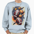 Halloween Touchdown When Sports Sweatshirt - Minimalist Print Men Women - T-Shirt, Sweatshirt, Hoodie