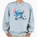 Stitch Soccer Sweatshirt - Casual Everyday Wear Unisex - T-Shirt, Sweatshirt, Hoodie