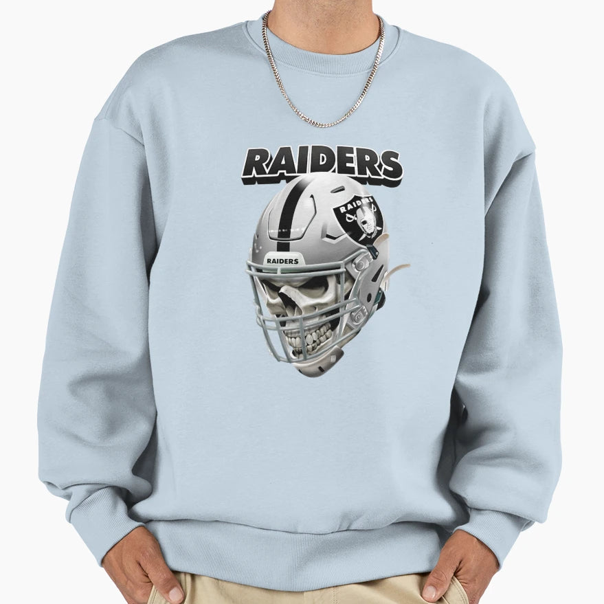 Raiders Helmet Stilldark 64 Sweatshirt - Streetwear Style for Adults - T-Shirt, Sweatshirt, Hoodie
