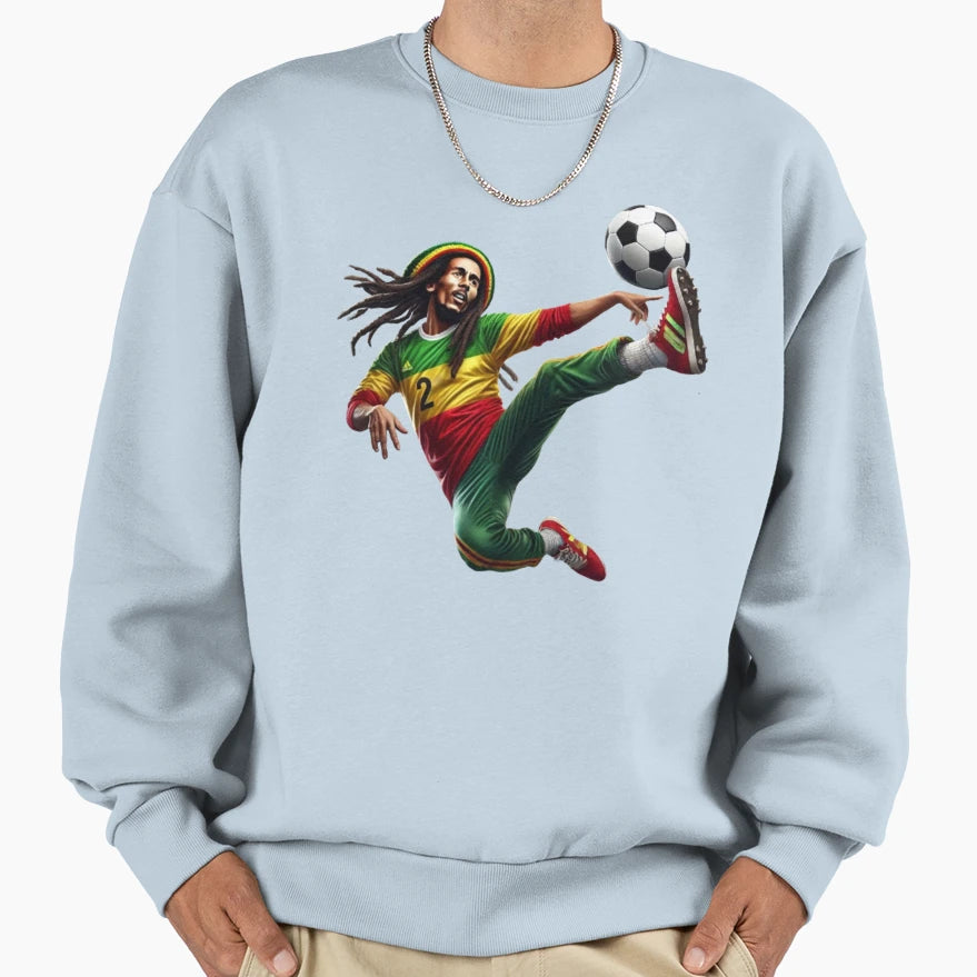 Bob Marley One Love Sweatshirt - Minimalist Print for Adults - T-Shirt, Sweatshirt, Hoodie