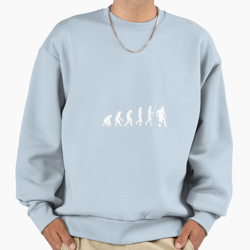 Evolution Soccer Soccer Player Sweatshirt - Casual Everyday Wear Men Women - T-Shirt, Sweatshirt, Hoodie