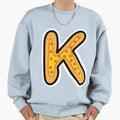 Pizza K Sweatshirt - Fun Novelty Design for Adults - T-Shirt, Sweatshirt, Hoodie
