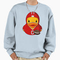 Football Player Rubber Duck Sweatshirt - Streetwear Style for Adults - T-Shirt, Sweatshirt, Hoodie