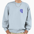 3D Alphabet Letter Q Bold Sweatshirt - Novelty Apparel Men Women - T-Shirt, Sweatshirt, Hoodie