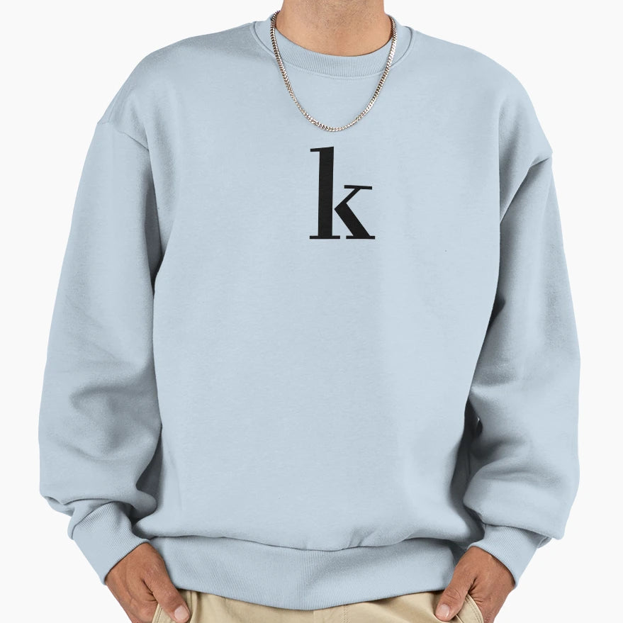 Alphabet Letter K Sweatshirt - Custom Art Print Unisex - T-Shirt, Sweatshirt, Hoodie
