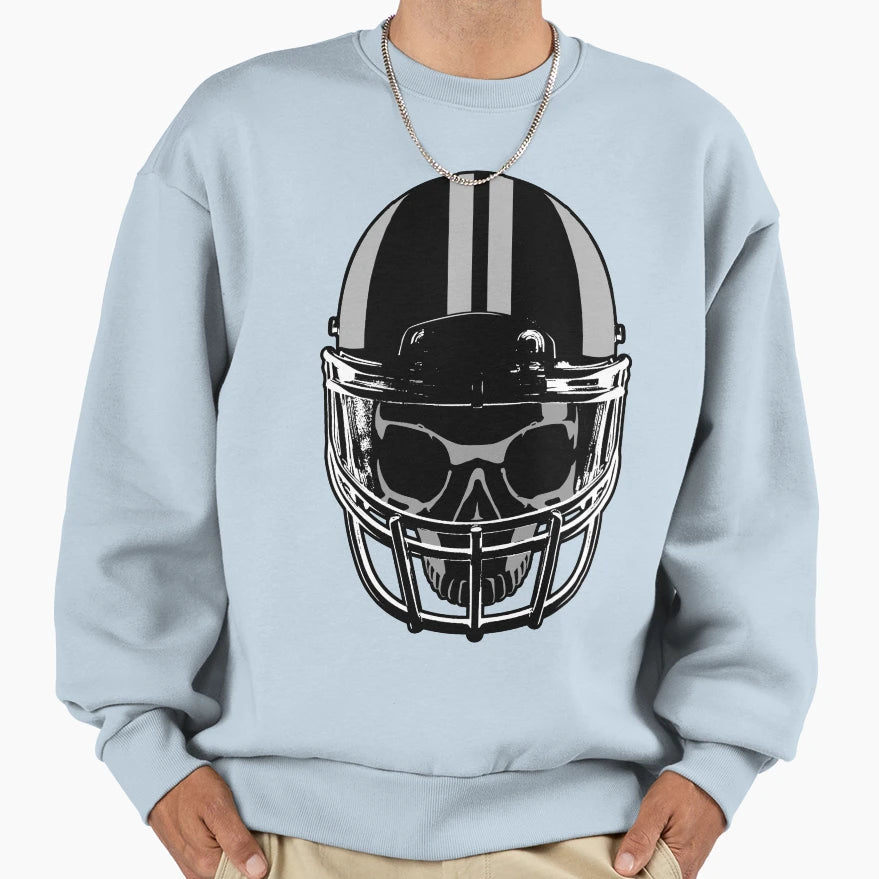 Final Touchdown Faded Cerulean Sweatshirt - Casual Everyday Wear Unisex - T-Shirt, Sweatshirt, Hoodie