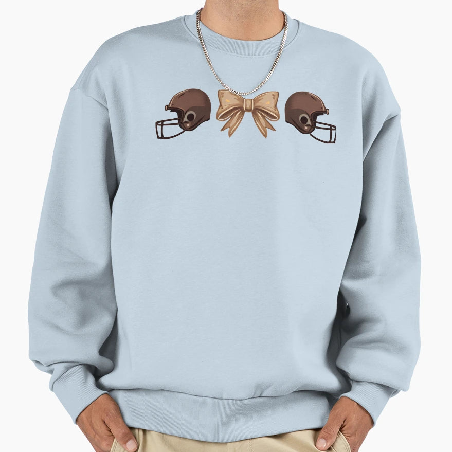 Coquette Bow Pumpkin American Sweatshirt - Custom Art Print Unisex - T-Shirt, Sweatshirt, Hoodie