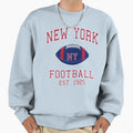 New York Football Sweatshirt - Trendy Graphic Men Women - T-Shirt, Sweatshirt, Hoodie