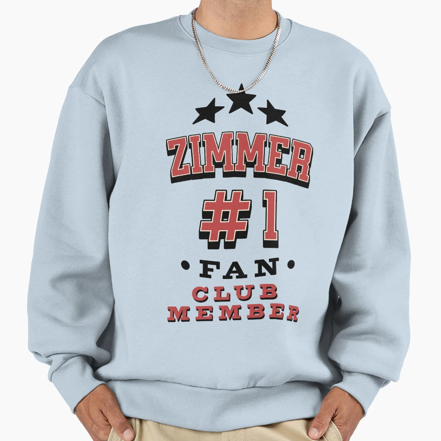 Zimmer 1 Fan Sweatshirt - Graphic Print for Adults - T-Shirt, Sweatshirt, Hoodie