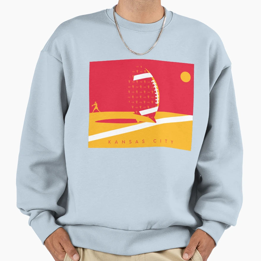 Kansas City Missouri Football Sweatshirt - Fun Novelty Design Men Women - T-Shirt, Sweatshirt, Hoodie