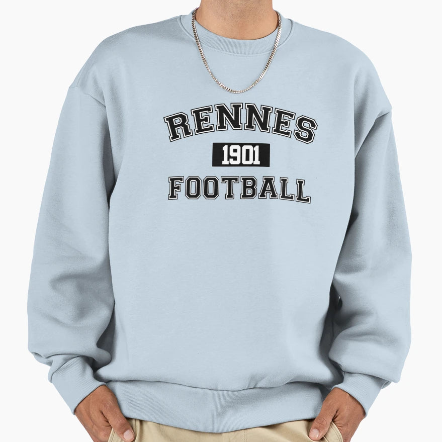Rennes Football Athletic College Sweatshirt - Streetwear Style for Adults - T-Shirt, Sweatshirt, Hoodie