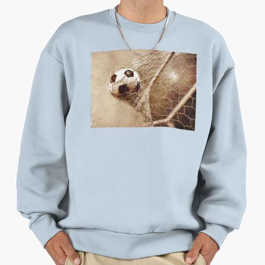 Football Player Sport Art Sweatshirt - Casual Everyday Wear Unisex - T-Shirt, Sweatshirt, Hoodie