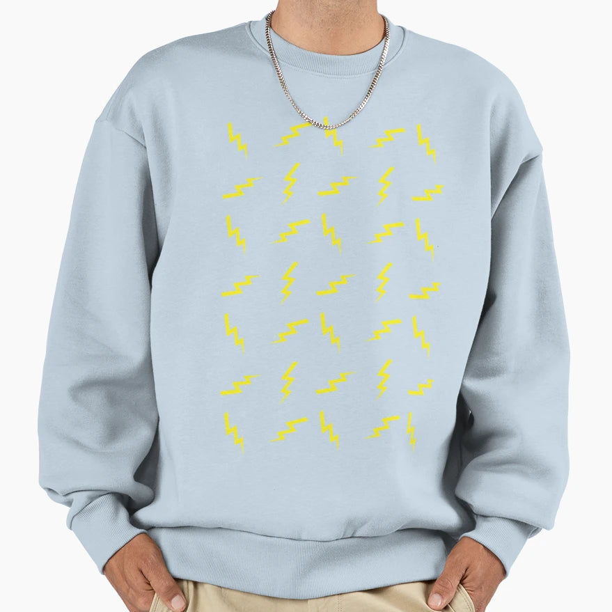 Lightning Flashes Sweatshirt - Unique Graphic for Adults - T-Shirt, Sweatshirt, Hoodie