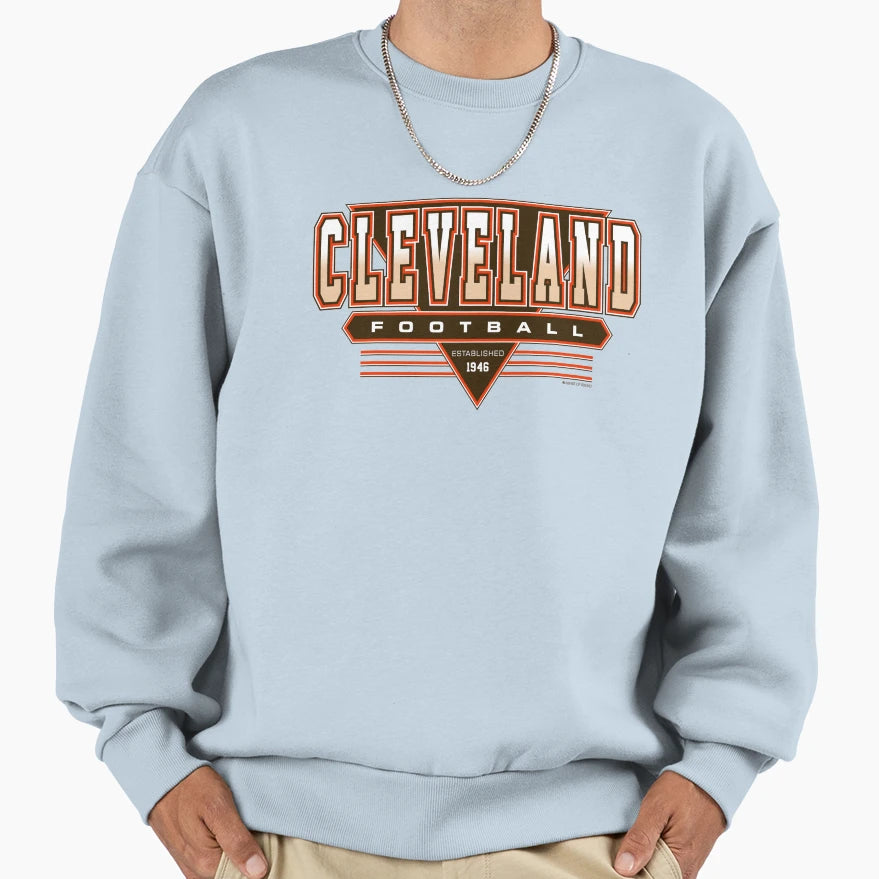 Cleveland Football Browns Inspired Sweatshirt - Streetwear Style Men Women - T-Shirt, Sweatshirt, Hoodie