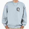 Q Silver Star Collage Preppy Sweatshirt - Streetwear Style Unisex - T-Shirt, Sweatshirt, Hoodie