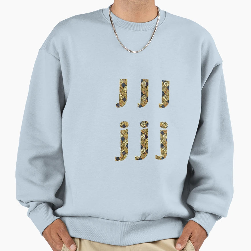 J Write Your Name Sweatshirt - Minimalist Print Men Women - T-Shirt, Sweatshirt, Hoodie