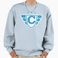 Superhero Letter C Stars And Wings Sweatshirt - Graphic Print Men Women - T-Shirt, Sweatshirt, Hoodie