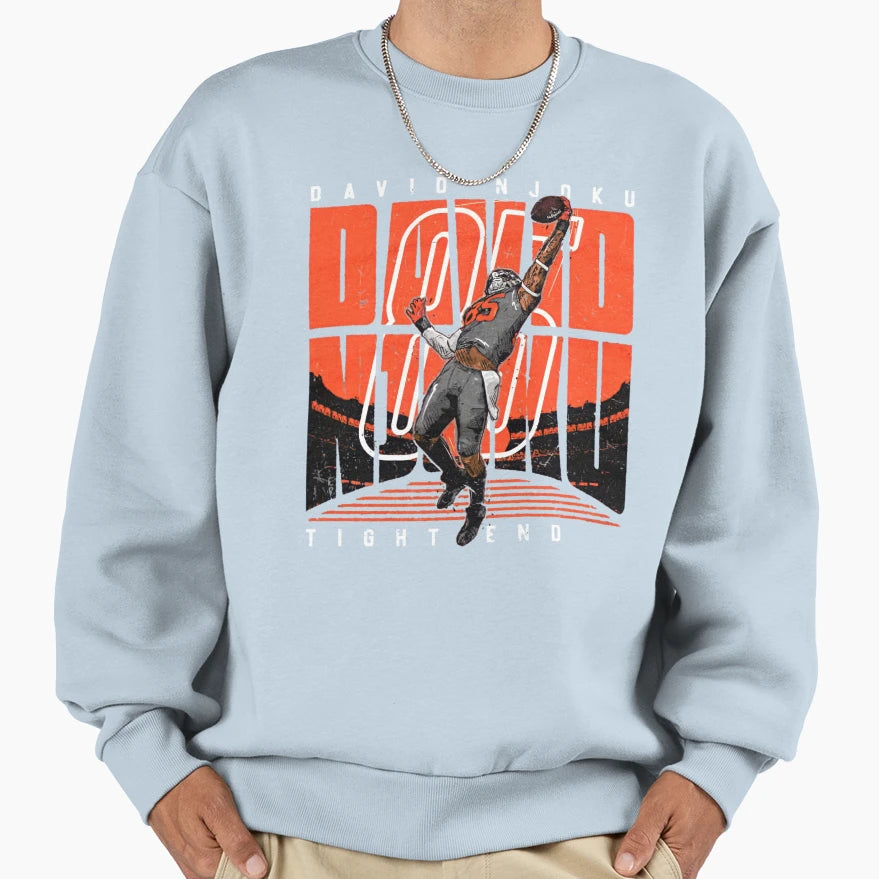 David Njoku Sweatshirt - Minimalist Print Men Women - T-Shirt, Sweatshirt, Hoodie