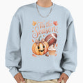 Coquette Tis Season Pumpkin Sweatshirt - Novelty Apparel for Adults - T-Shirt, Sweatshirt, Hoodie