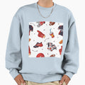 Sport Pattern Gridiron Game Sweatshirt - Aesthetic Graphic for Adults - T-Shirt, Sweatshirt, Hoodie