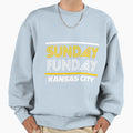 Kc Sunday Funday Kansas City Kc Sweatshirt - Unique Graphic for Adults - T-Shirt, Sweatshirt, Hoodie