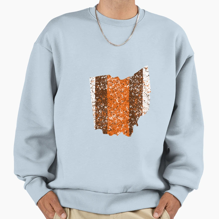 Ohio Football Sweatshirt - Trendy Graphic Men Women - T-Shirt, Sweatshirt, Hoodie