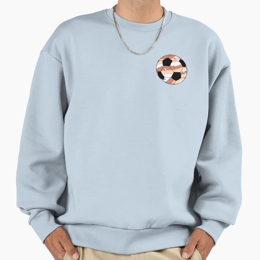 Soccer Ball Sweatshirt - Unique Graphic for Adults - T-Shirt, Sweatshirt, Hoodie