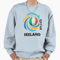 Qatar Football Soccer Team Ireland Sweatshirt - Aesthetic Graphic Men Women - T-Shirt, Sweatshirt, Hoodie