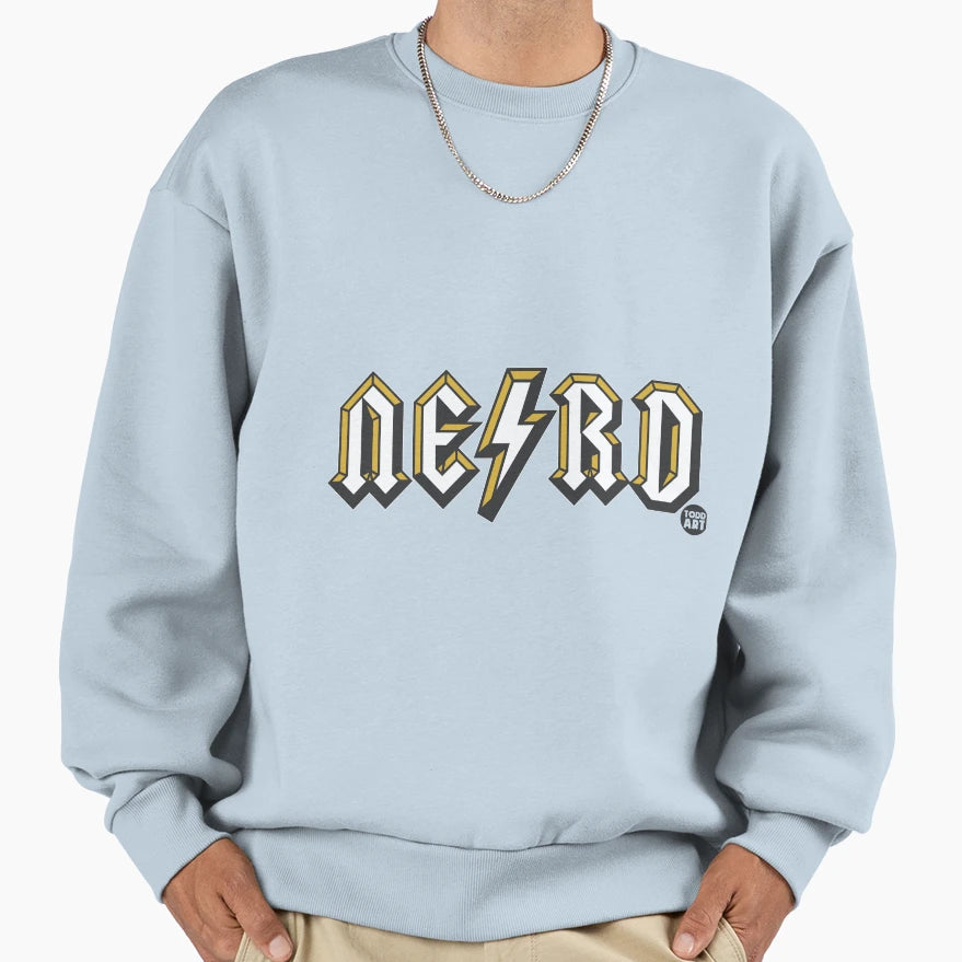 Nerd Word Sweatshirt - Unique Graphic for Adults - T-Shirt, Sweatshirt, Hoodie