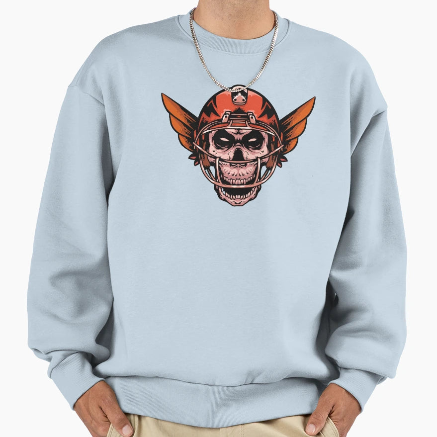Scheletron Baseball Sport Sweatshirt - Aesthetic Graphic Unisex - T-Shirt, Sweatshirt, Hoodie
