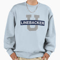Linebacker U Sweatshirt - Trendy Graphic Unisex - T-Shirt, Sweatshirt, Hoodie