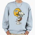 Snoopy Green Bay Packers Game Day Sweatshirt - Streetwear Style for Adults - T-Shirt, Sweatshirt, Hoodie