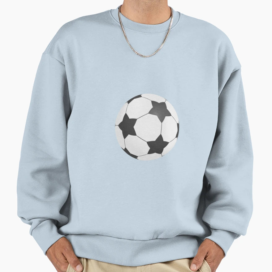 Soccer Ball Sweatshirt - Trendy Graphic Unisex - T-Shirt, Sweatshirt, Hoodie