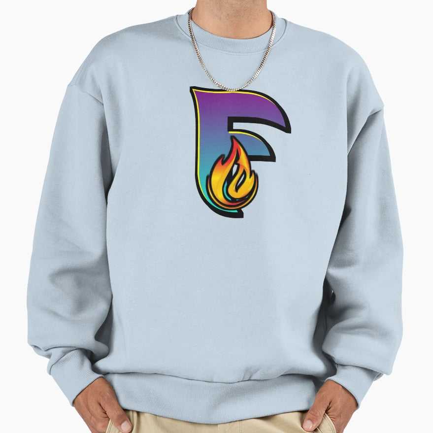 Fire Sweatshirt - Custom Art Print Unisex - T-Shirt, Sweatshirt, Hoodie