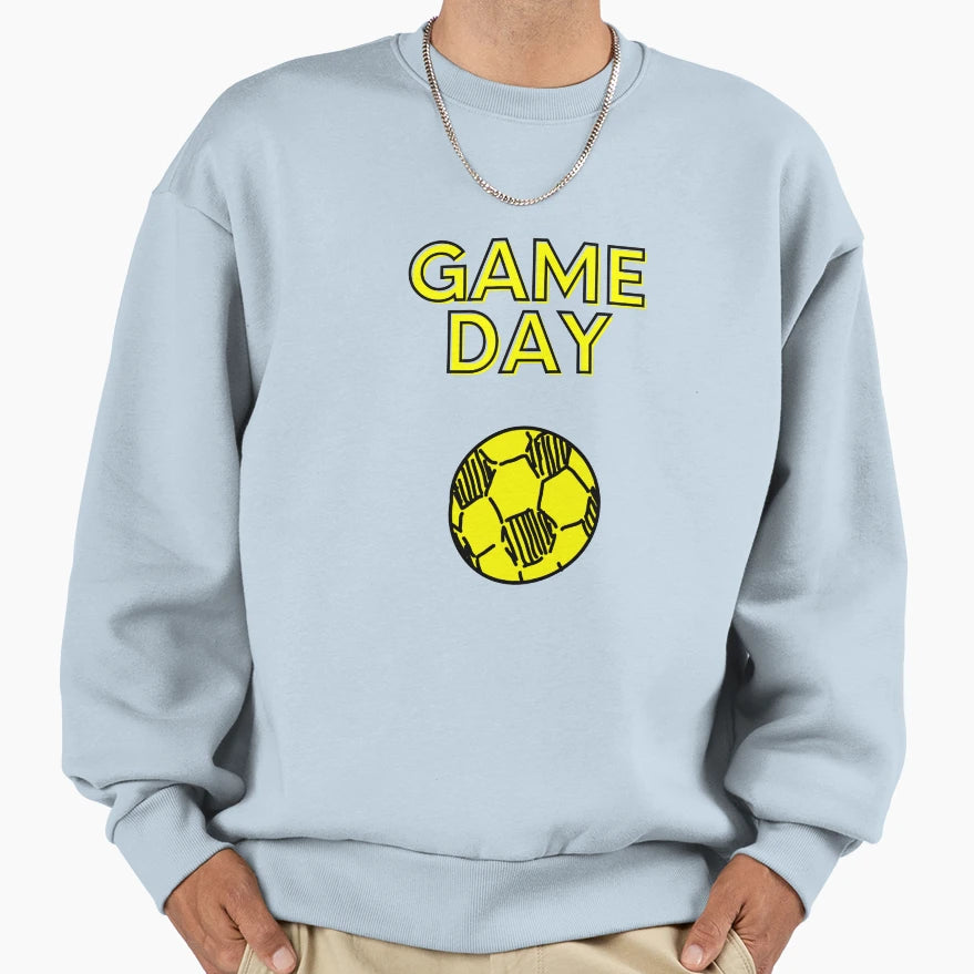 Football Game Day Sweatshirt - Graphic Print Men Women - T-Shirt, Sweatshirt, Hoodie