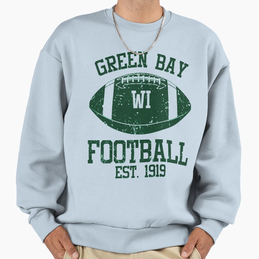 Art Green Bay Packers Sweatshirt - Fun Novelty Design for Adults - T-Shirt, Sweatshirt, Hoodie