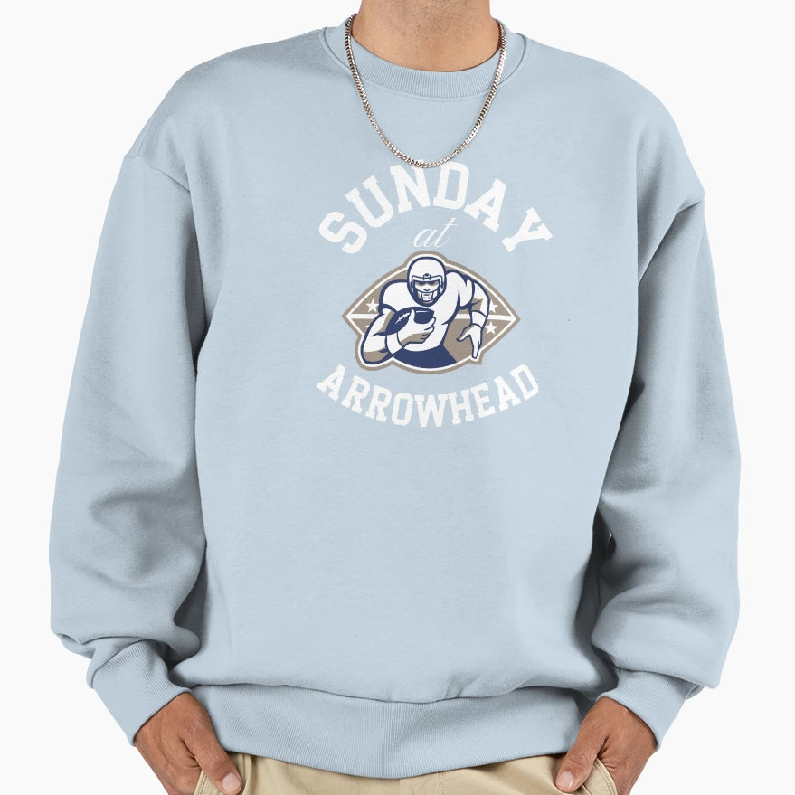 Sunday Arrowhead Sweatshirt - Custom Art Print Men Women - T-Shirt, Sweatshirt, Hoodie