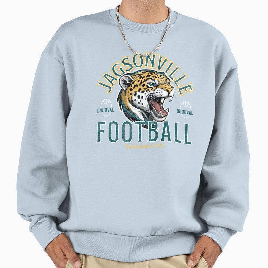 Jaguars Football Sweatshirt - Unique Graphic Unisex - T-Shirt, Sweatshirt, Hoodie