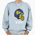 Toledo Rockets Tecmo Super Bowl Sweatshirt - Aesthetic Graphic Men Women - T-Shirt, Sweatshirt, Hoodie