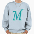 Letter M Sweatshirt - Graphic Print for Adults - T-Shirt, Sweatshirt, Hoodie