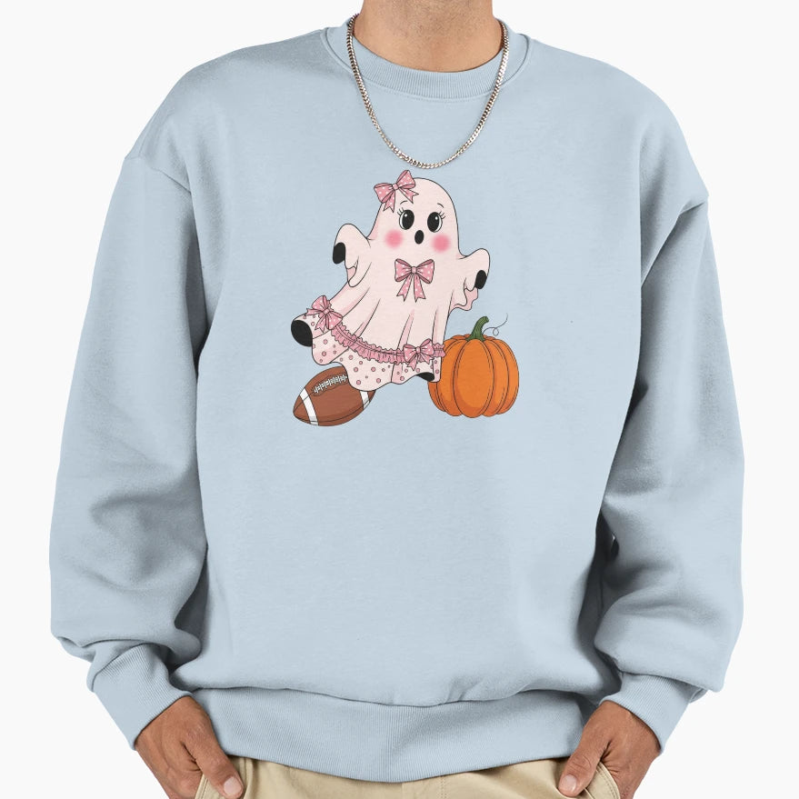 Boo Tiful Game Day Ghost Sweatshirt - Casual Everyday Wear Men Women - T-Shirt, Sweatshirt, Hoodie