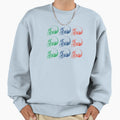 Skulls Rgb Sweatshirt - Unique Graphic for Adults - T-Shirt, Sweatshirt, Hoodie