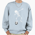 Funny Dabbing Skelleton Soccer T-Shirt - Custom Art Print Unisex - T-Shirt, Sweatshirt, Hoodie