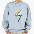 Emory And Henry Lightning Bolt Sweatshirt - Unique Graphic Unisex - T-Shirt, Sweatshirt, Hoodie